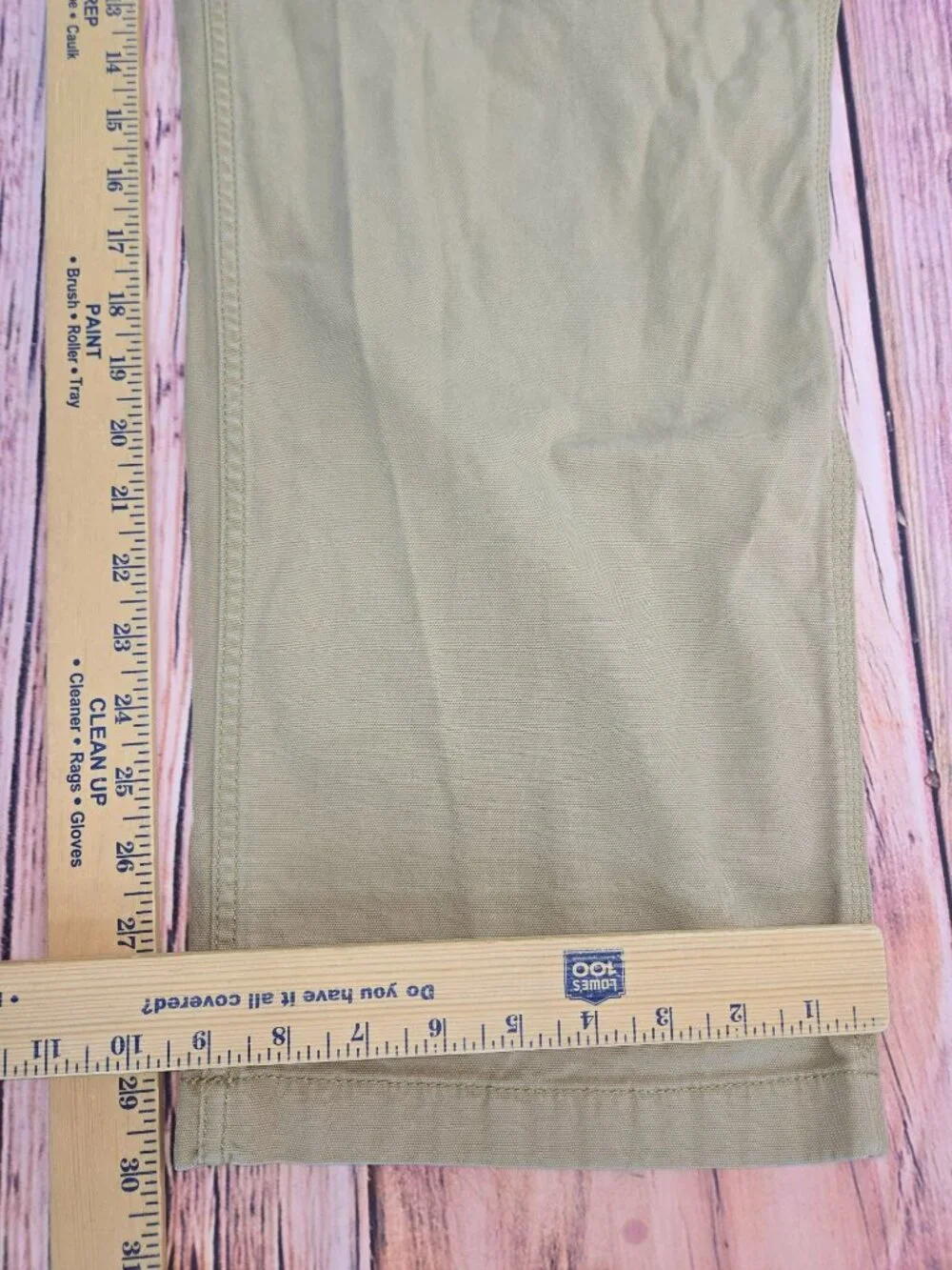Carhartt Durable Rugged Flex Canvas Pants 42x30 Relaxed Fit